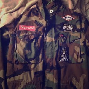 Supreme Thrasher Custom Military Jacket Size M